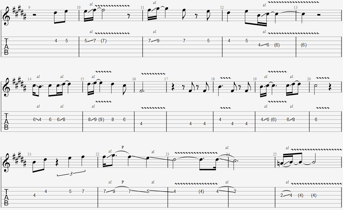 Always With Me, Always With You by Joe Satriani - Easy Guitar Tab