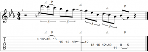 Die to Live lick changed